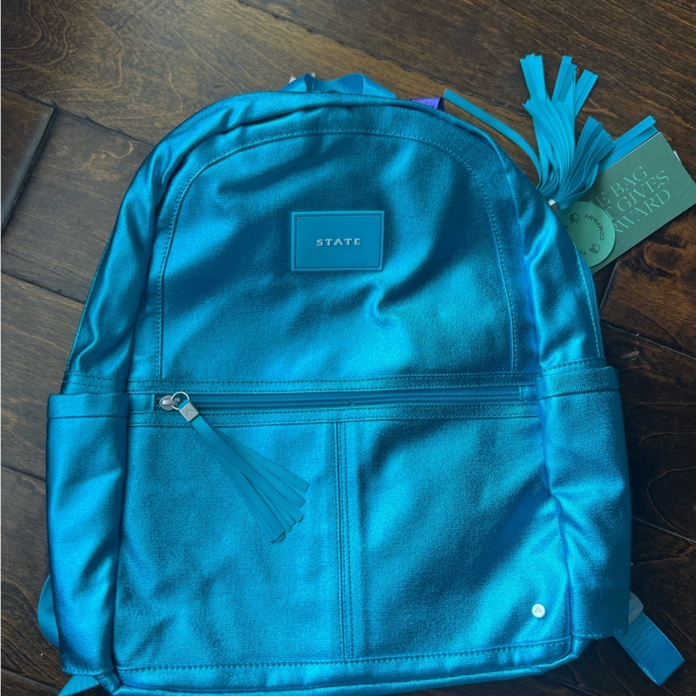 COPY - New with tags STATE metallic backpack